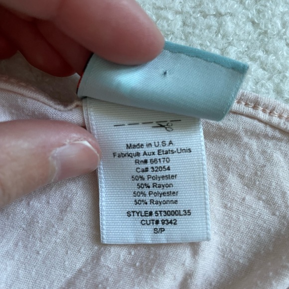 Lace Trim Pink Tank Top - Picture 3 of 7